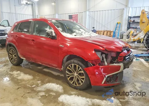 2019 Mitsubishi Outlander Sport Es z USA, uszkodzony, nr VIN JA4AP3AUXKU027649